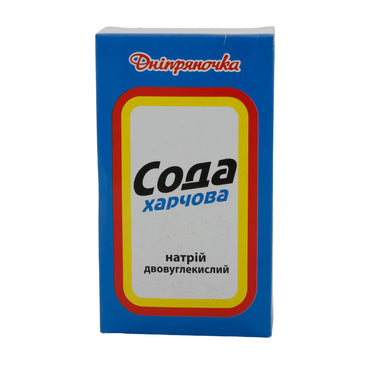 Dnipryanochka | Speisesoda | Natriumhydrogencarbonat E500(ii) | 400 g UA
