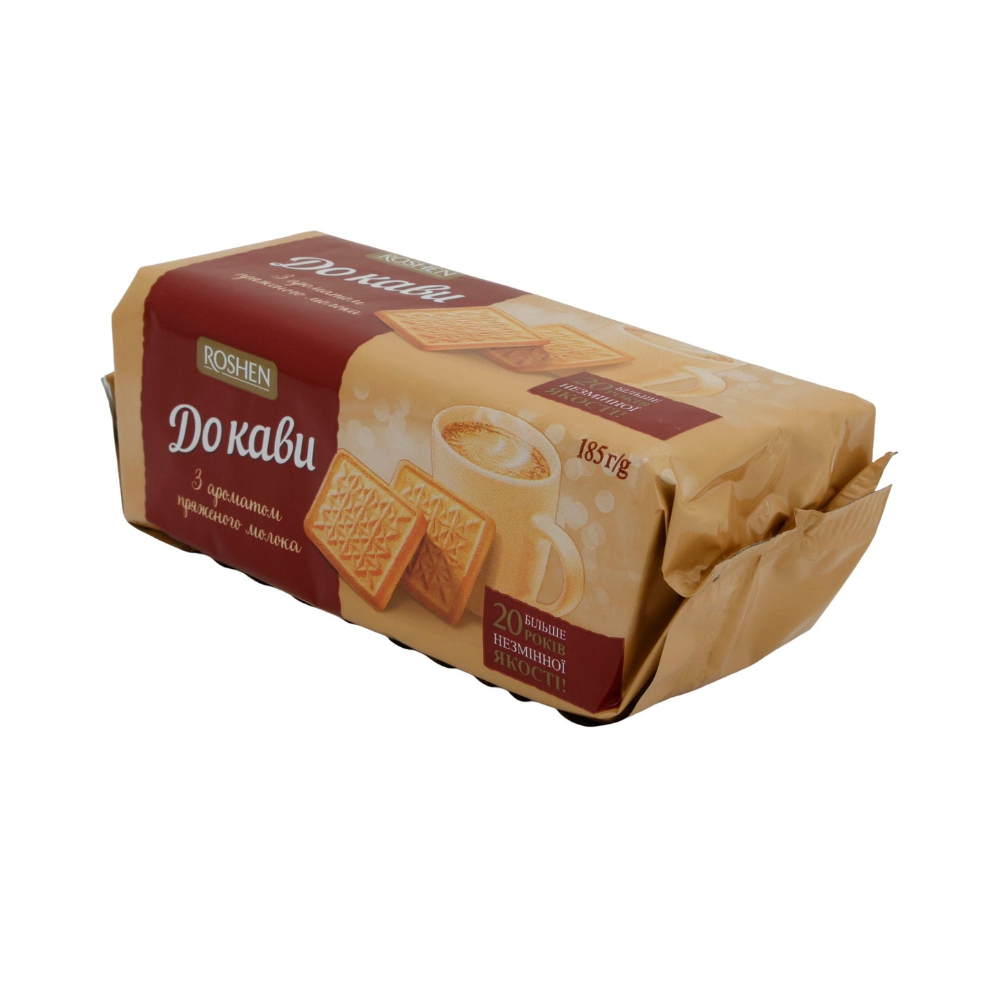 „Do Kavy“ Kekse Roshen | Gebäck | Mit Milchgeschmack | 185 g Packung
