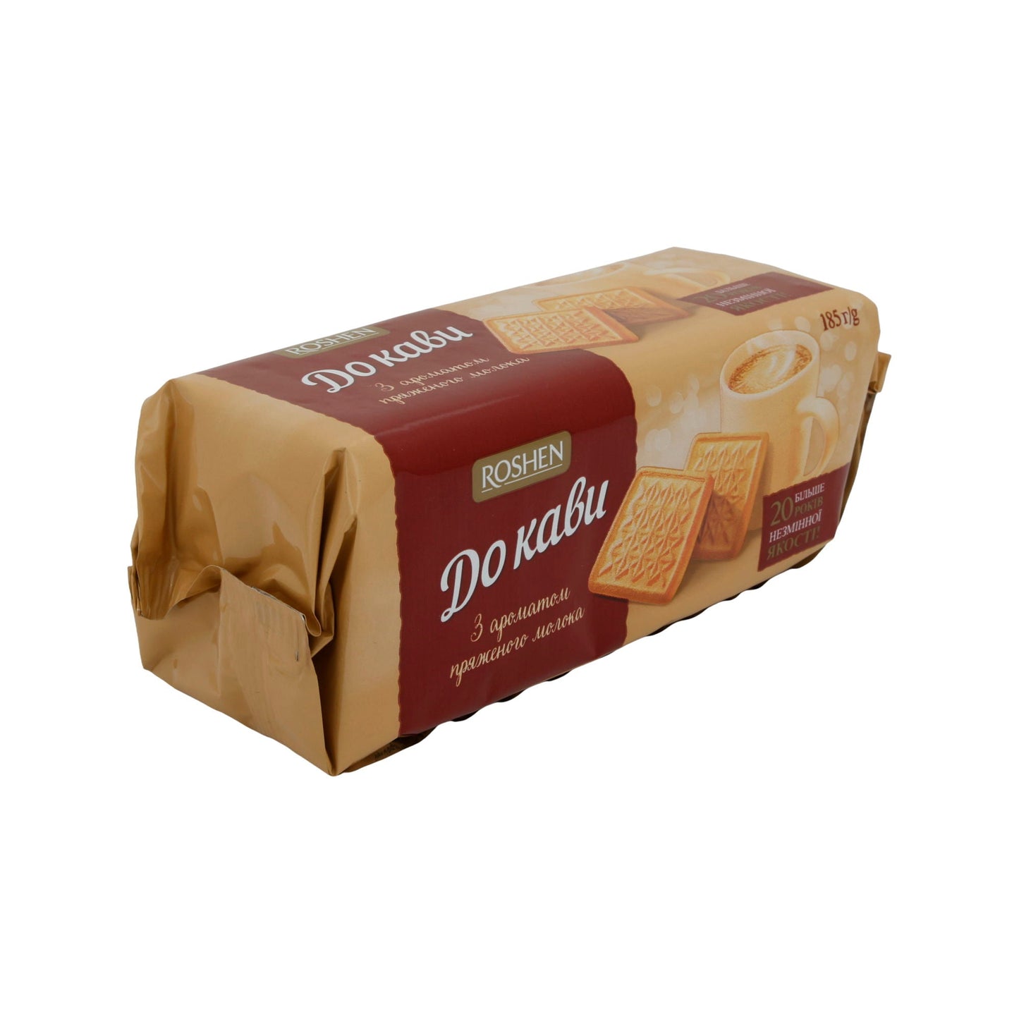 „Do Kavy“ Kekse Roshen | Gebäck | Mit Milchgeschmack | 185 g Packung