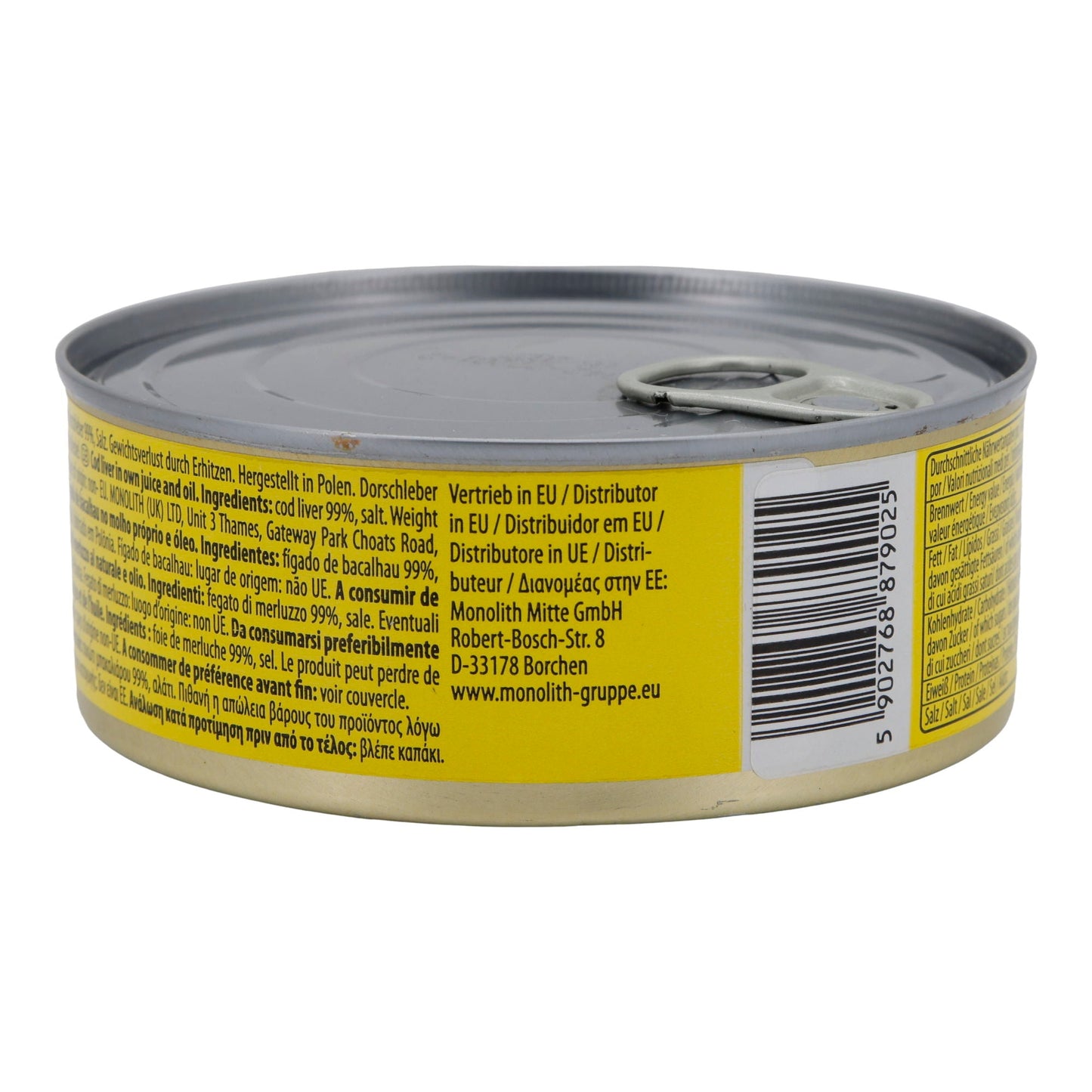 Cod Liver | Fish | In Its Own Juice and Oil | 240g