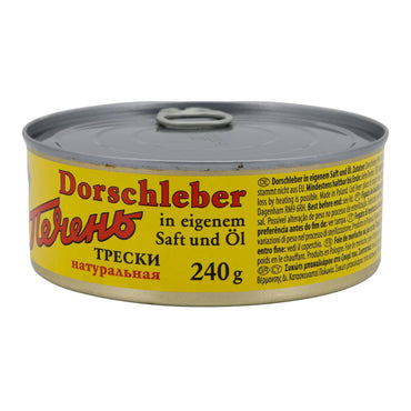 Dorschleber | Fisch | In eigenem Saft und Öl | 240g - Taste Your World