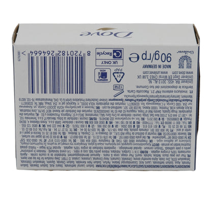 Dove Beauty Cream Bar | Pflegeseife mit Feuchtigkeitscreme | 90 g | Für Gesicht, Körper & Hände | Dermatologisch getestet