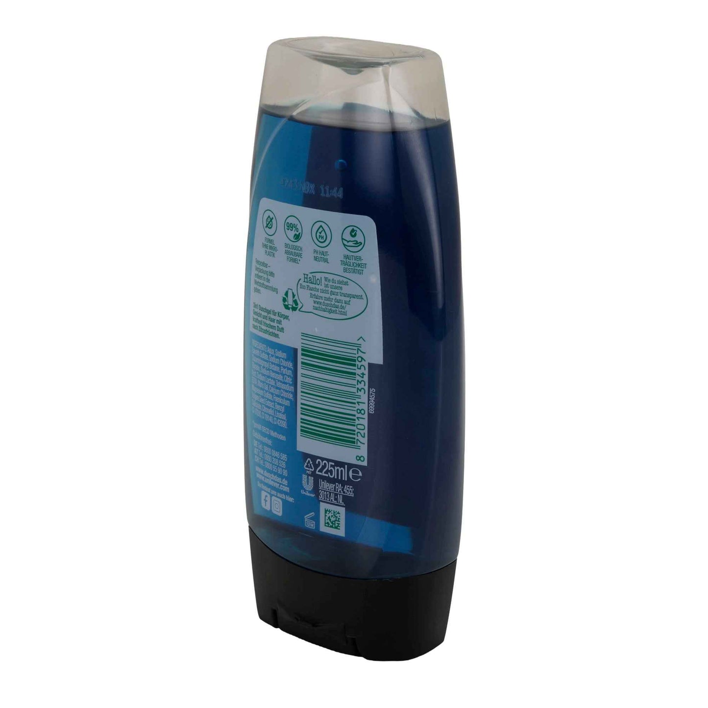 Duschgel duschdas 3in1 Sport | Duschgel | Frische für Körper, Gesicht & Haar | 225 ml