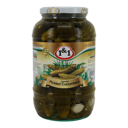 Zoute augurken 1500g pot 1x6