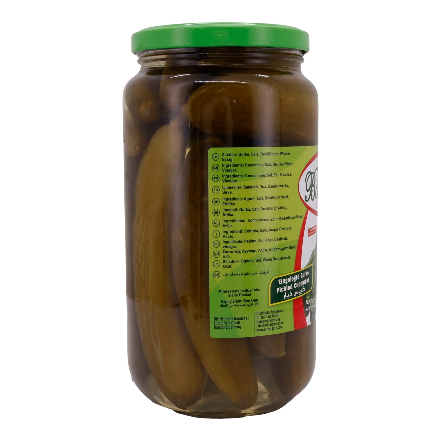 Boustan ingelegde augurken | Augurken | Vers ingelegd | 950 g