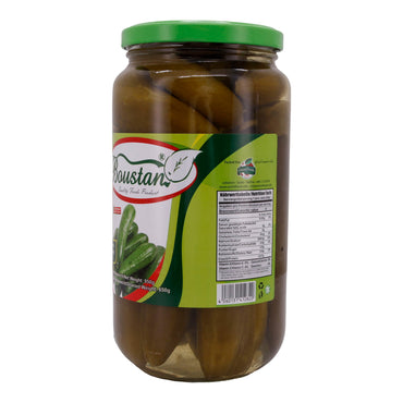 Boustan Pickled Cucumbers – Freshly Pickled Cucumbers, 950 g