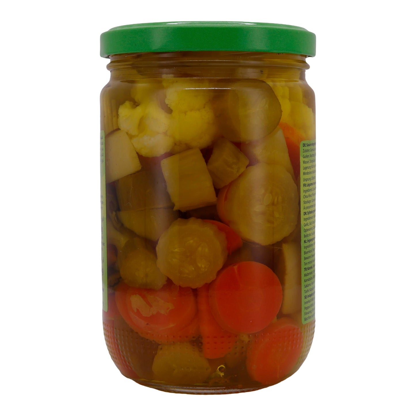 Boustan Mixed Pickled Vegetables - Lebanese Specialty in a Jar, 600g