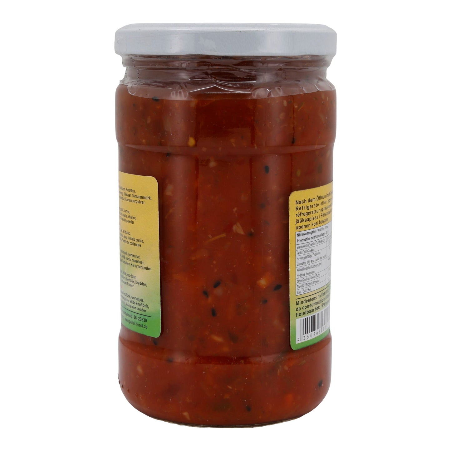 Eingelegtes Gemüse Pamir | Bandari | Traditionelle Würzmischung mit Gemüse und Gewürzen | 640g