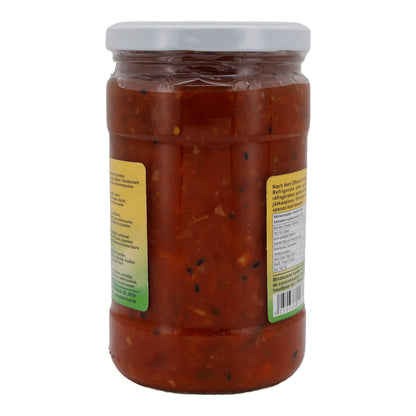 Eingelegtes Gemüse Pamir | Bandari | Traditionelle Würzmischung mit Gemüse und Gewürzen | 640g