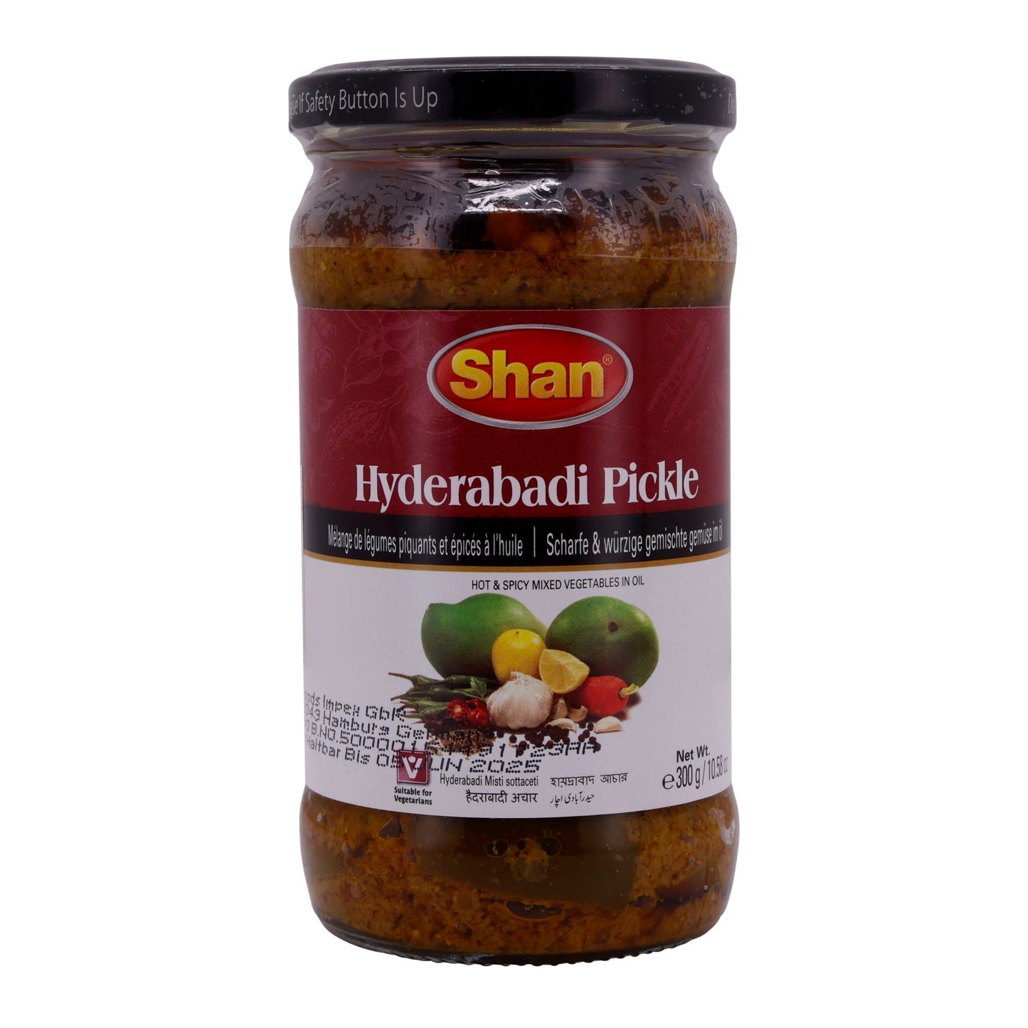 Pickled Vegetables Shan | Hyderabadi Pickle | Spicy & flavorful, pickled | 300g