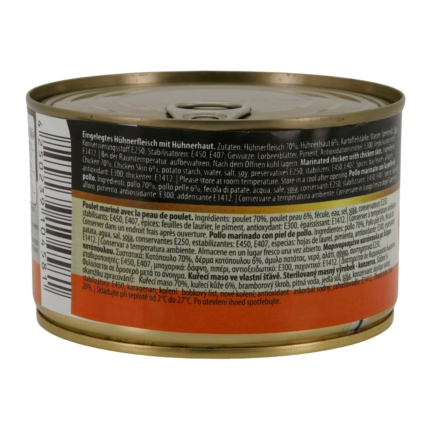 Eingelegtes Hühnerfleisch mit Hühnerhaut Best Time | Fleisch | 400 g Dose