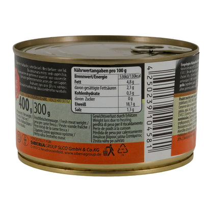 Eingelegtes Hühnerfleisch mit Hühnerhaut Best Time | Fleisch | 400 g Dose