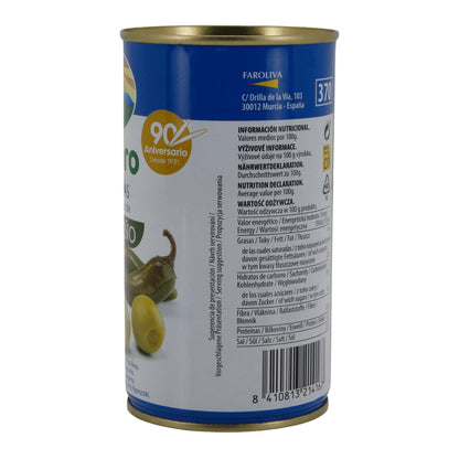 OLIVEN RIPIENE DI JALAPEÑO 350G