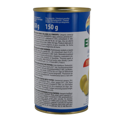 OLIVEN RIPIENI DI PEPERONI 350GR