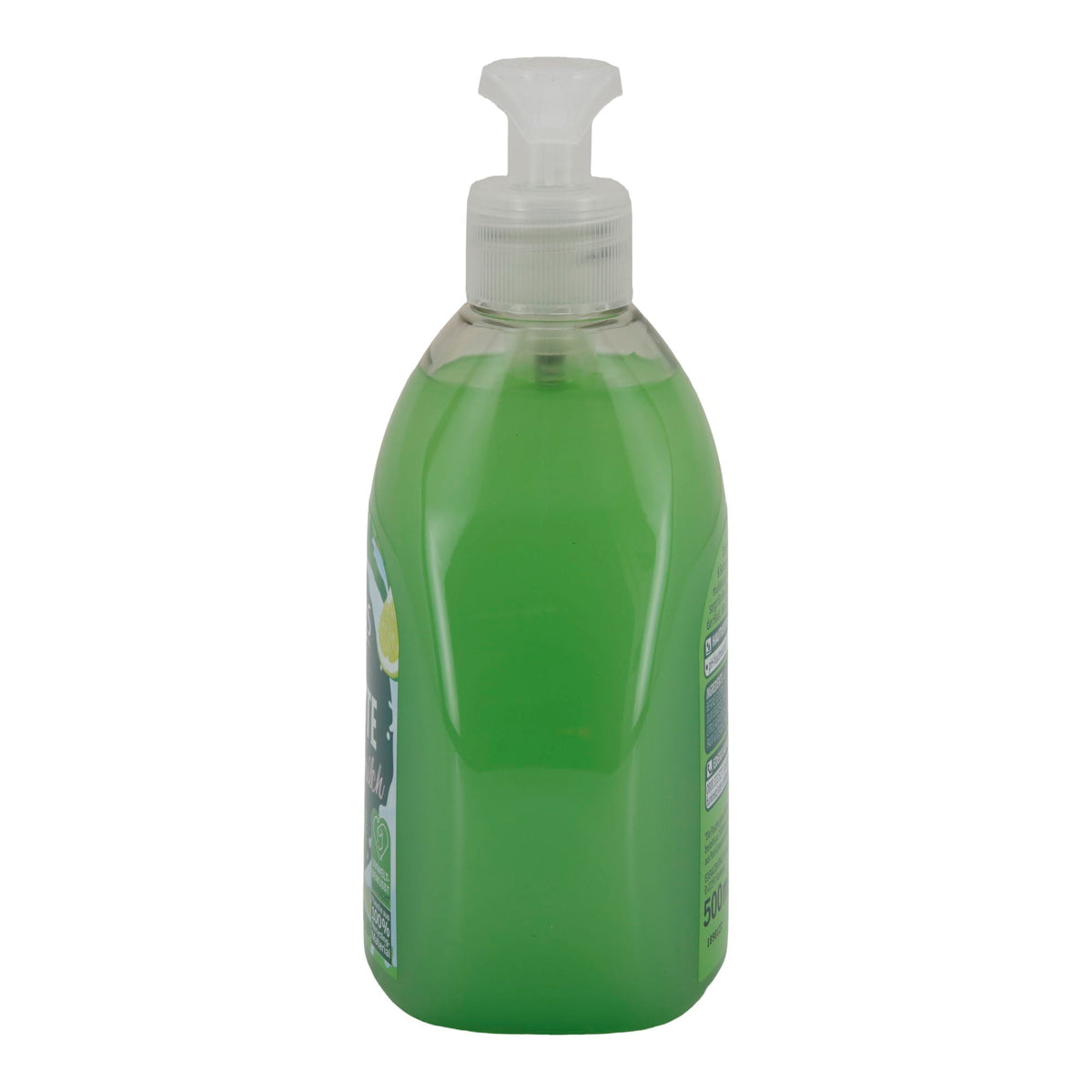 elkos BODY Cremeseife Limette & Buttermilch | Flüssigseife mit fruchtigem Duft | 500 ml | pH-hautneutral & recycelte Verpackung