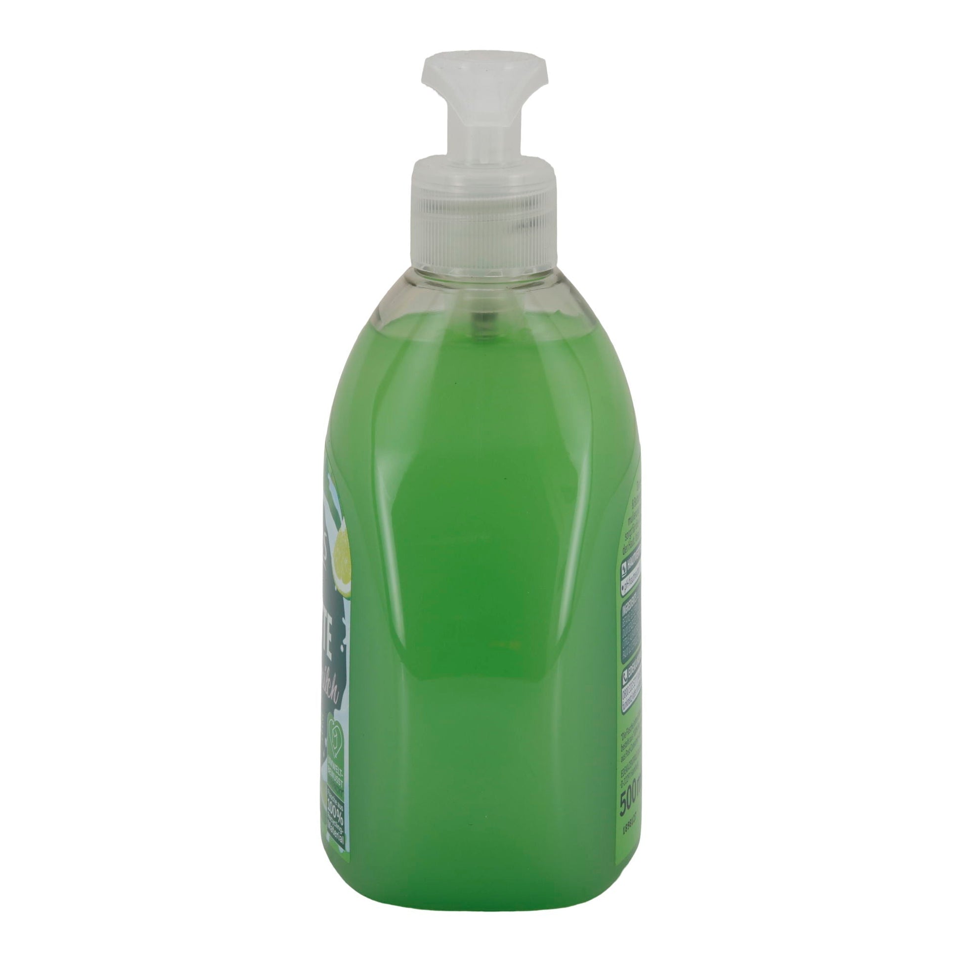 elkos BODY Cremeseife Limette & Buttermilch | Flüssigseife mit fruchtigem Duft | 500 ml | pH-hautneutral & recycelte Verpackung ELKOS