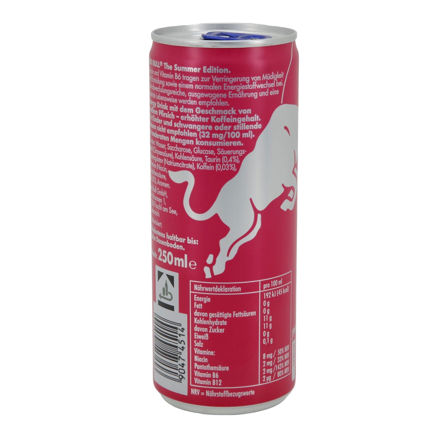 Energy Drink Red Bull The Summer Edition | Getränk | White Peach | 250 ml - Taste Your World