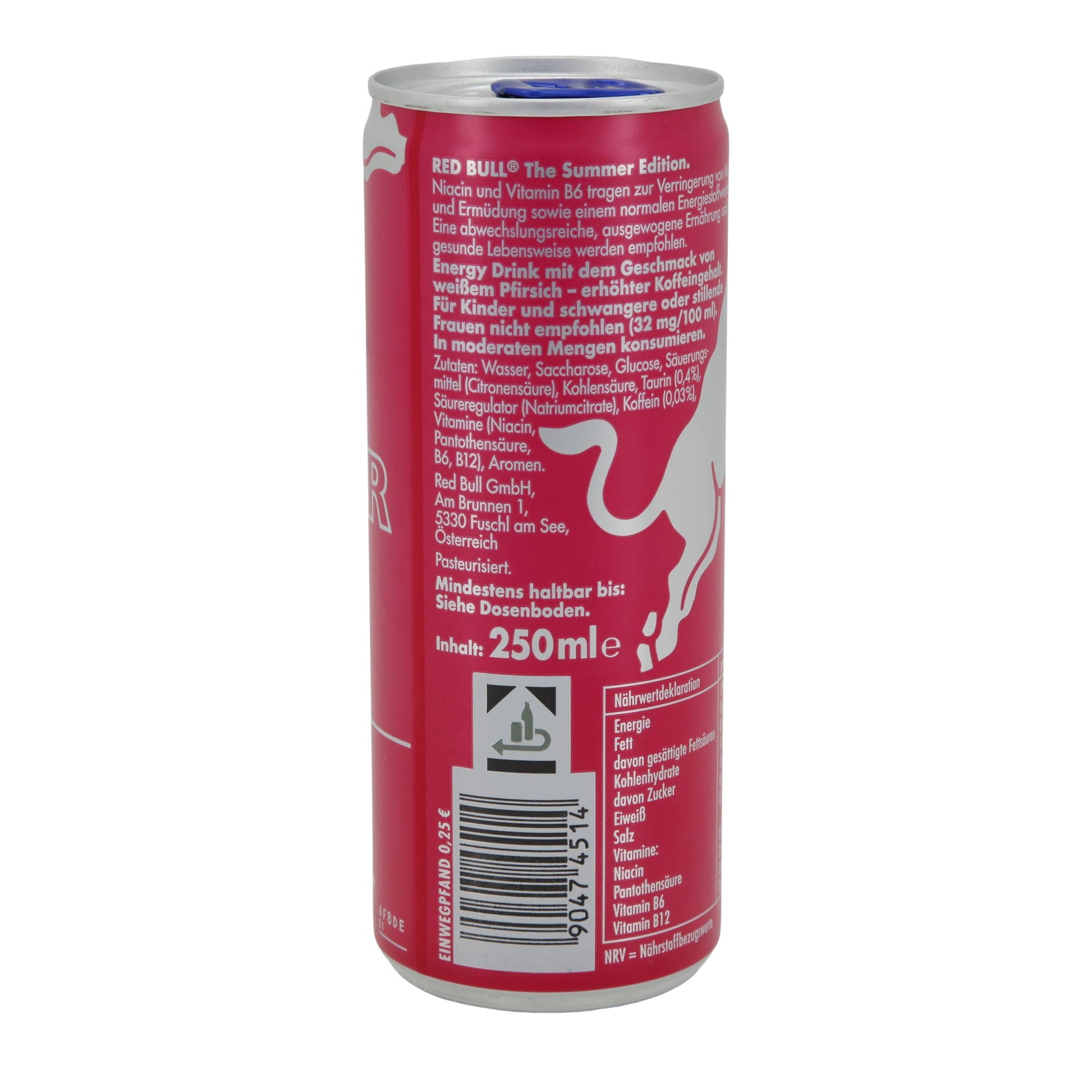 Energy Drink Red Bull The Summer Edition | Getränk | White Peach | 250 ml - Taste Your World