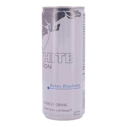 Energy Drink Red Bull | The White Edition | Coconut-Blueberry | 250 ml