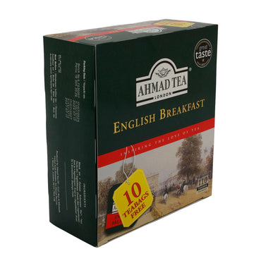 English Breakfast Ahmad Tea | Schwarzer Tee | Teebeutel | 220 g, 110 Beutel AHMAD TEA