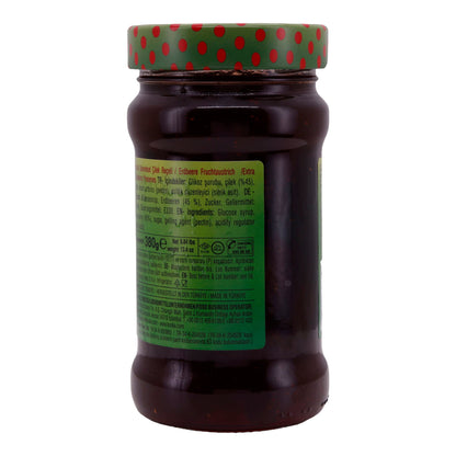 Erdbeerkonfitüre Koska | Çilek Reçeli | Geleneksel, %45 Meyve Oranı | 380 g