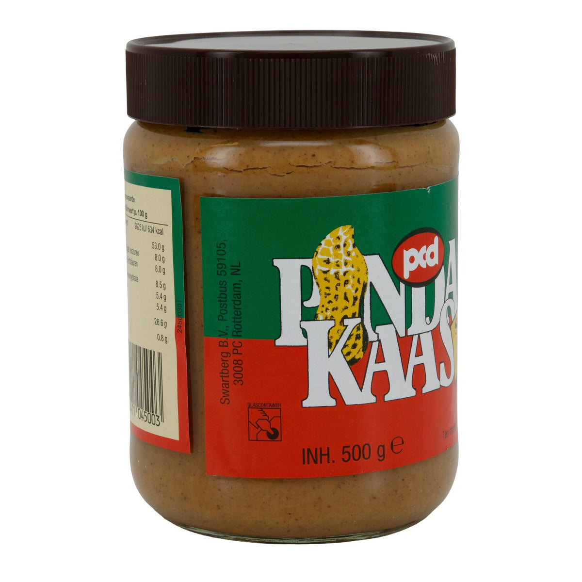 Erdnussbutter PCD | cremig | mit hohem Nussanteil | 500 g Glas PCD