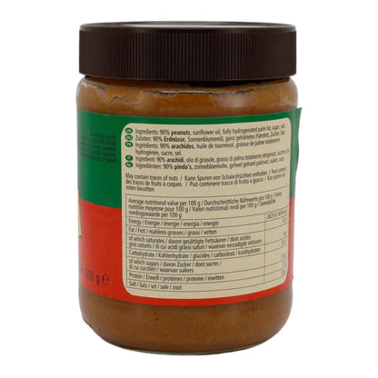 Erdnussbutter PCD | Pindakaas Smooth Peanut Butter | Cremige Erdnussbutter ohne Stückchen | 500 g