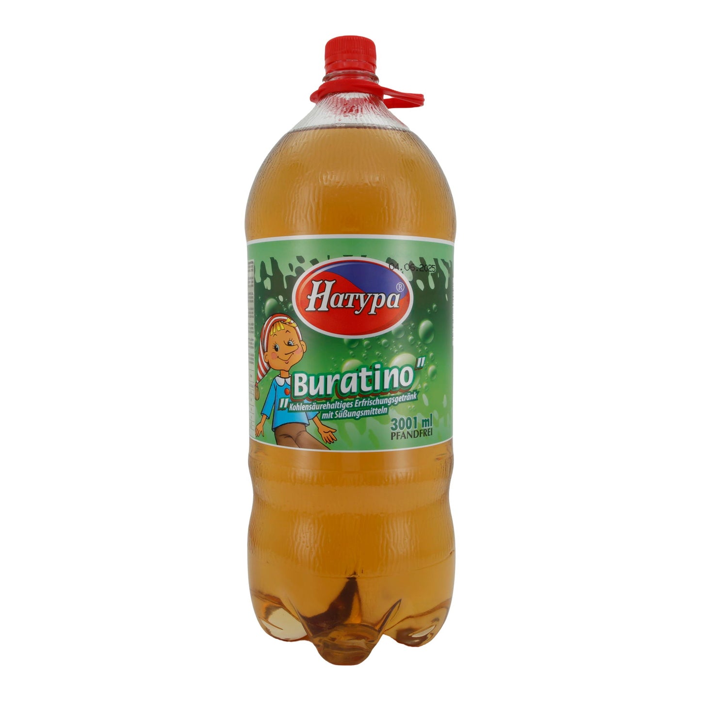 Frisdrank Buratino | Drank | Koolzuurhoudend met zoetstoffen | 3L