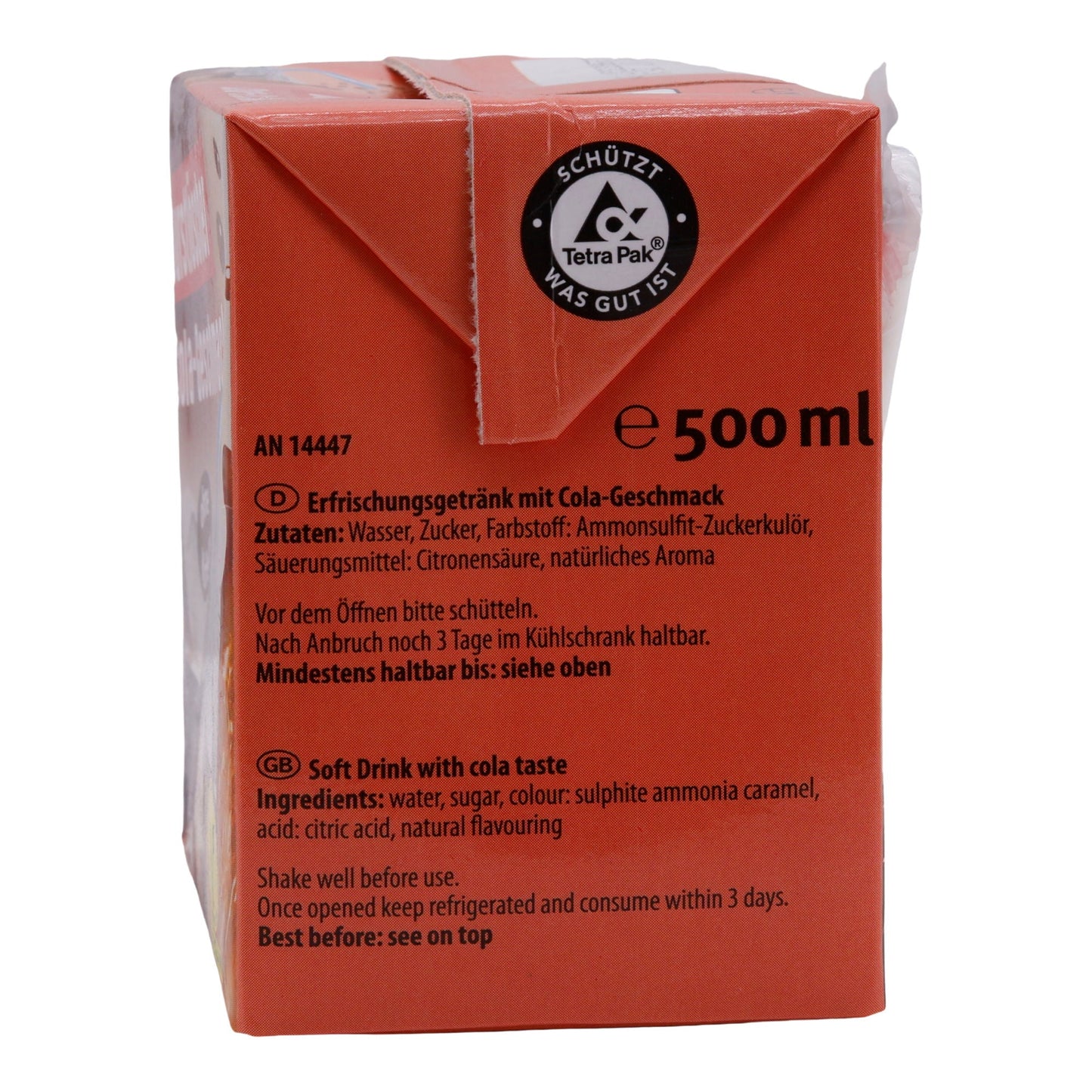 Verfrissend drankje dorstlesser | colasmaak | cafeïnevrij | 500 ml