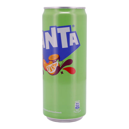 Bevanda rinfrescante Fanta Exotic | Bevanda | piacere di frutta tropicale in lattina | 0,33 l