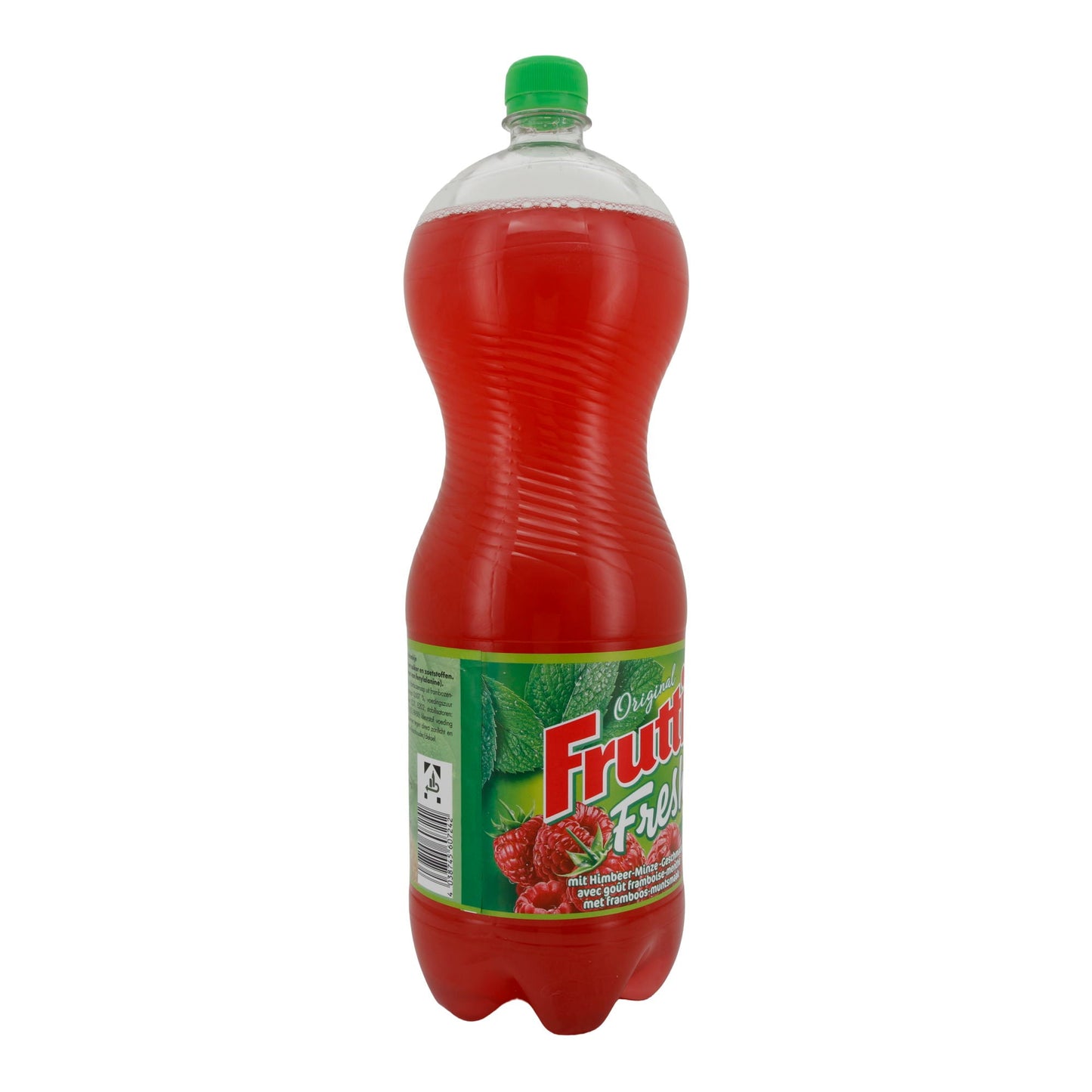 Verfrissend drankje Frutti Fresh | Drank | Framboos-Munt smaak, koolzuurhoudend | 2L