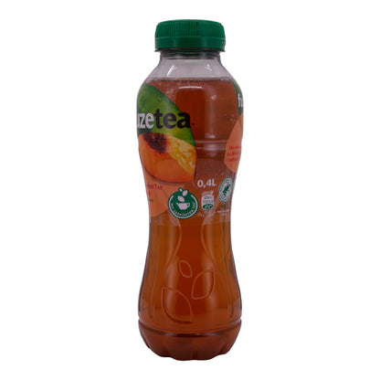 Bevanda rinfrescante Fuze Tea | Tè nero pesca | Con aroma naturale di pesca | 0,4 L