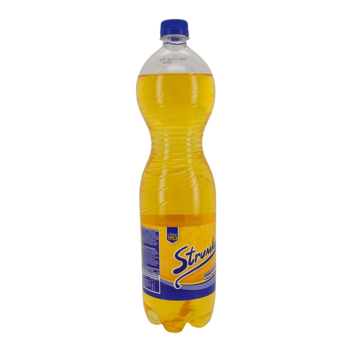Erfrischungsgetränk Strumka mit Birnengeschmack, kohlensäurehaltig | 1,5 l PET-Flasche STRUMKA