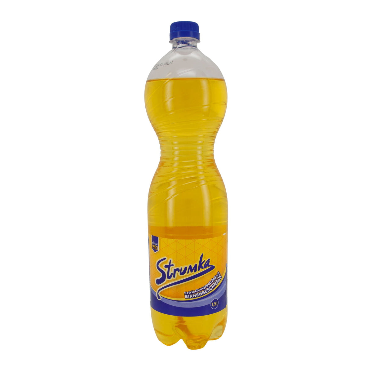 Erfrischungsgetränk Strumka mit Birnengeschmack, kohlensäurehaltig | 1,5 l PET-Flasche STRUMKA