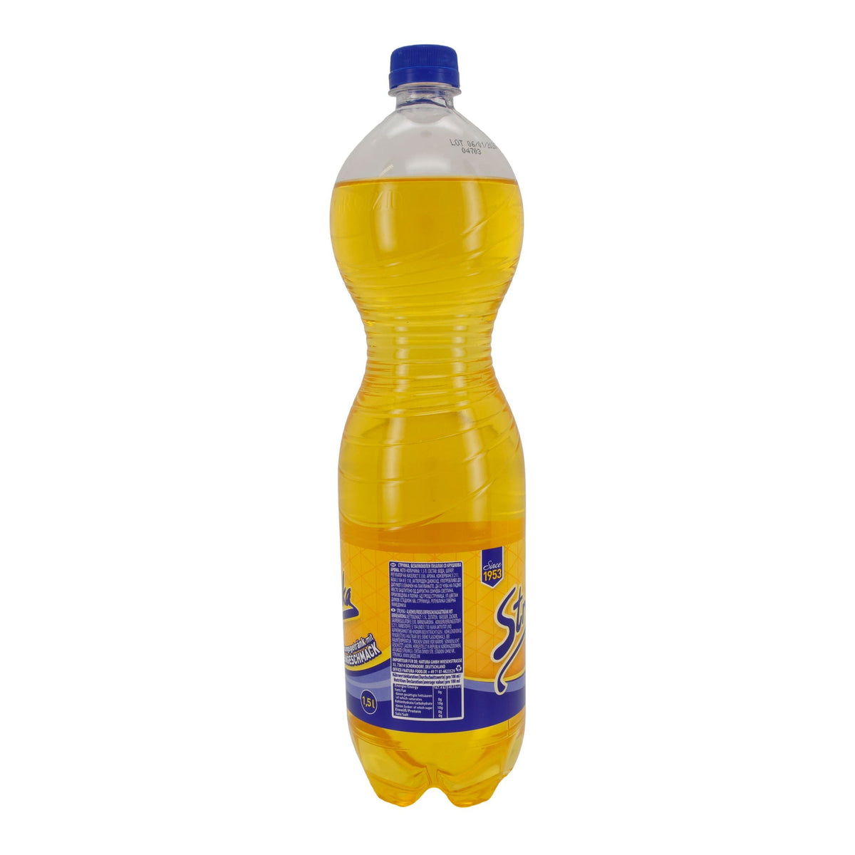 Erfrischungsgetränk Strumka mit Birnengeschmack, kohlensäurehaltig | 1,5 l PET-Flasche STRUMKA