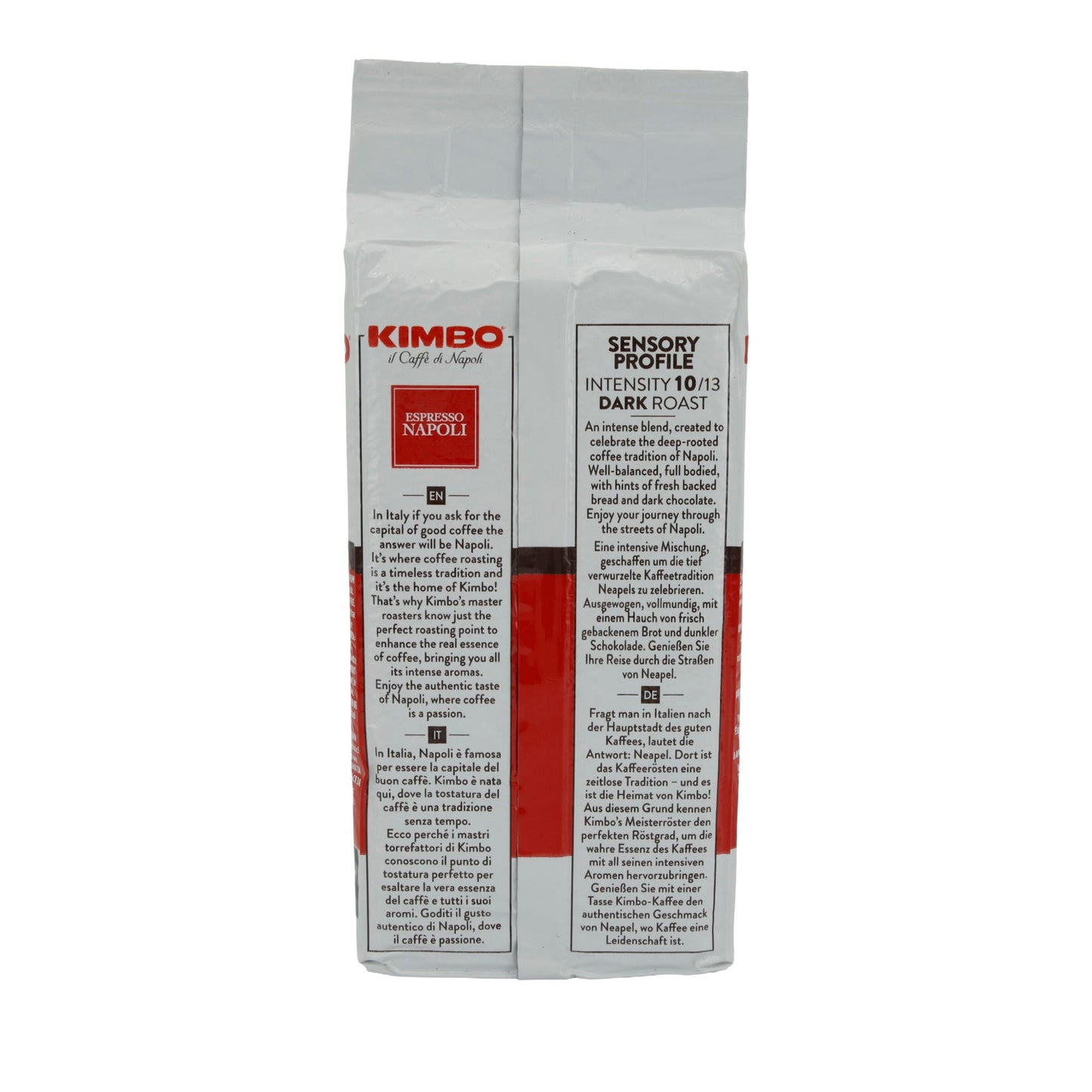 Espresso Kimbo | Napoli | Authentique, napolitain, arômes intenses, torréfaction foncée | 250 g