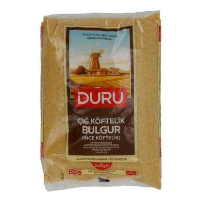 Bulgur Duru Çiğ Köftelik extra fine | Cereali | per köfte crudo | 2000 g