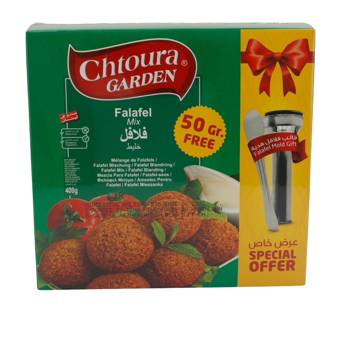 Mix per Falafel Chtoura Garden | Miscela pronta | 400g