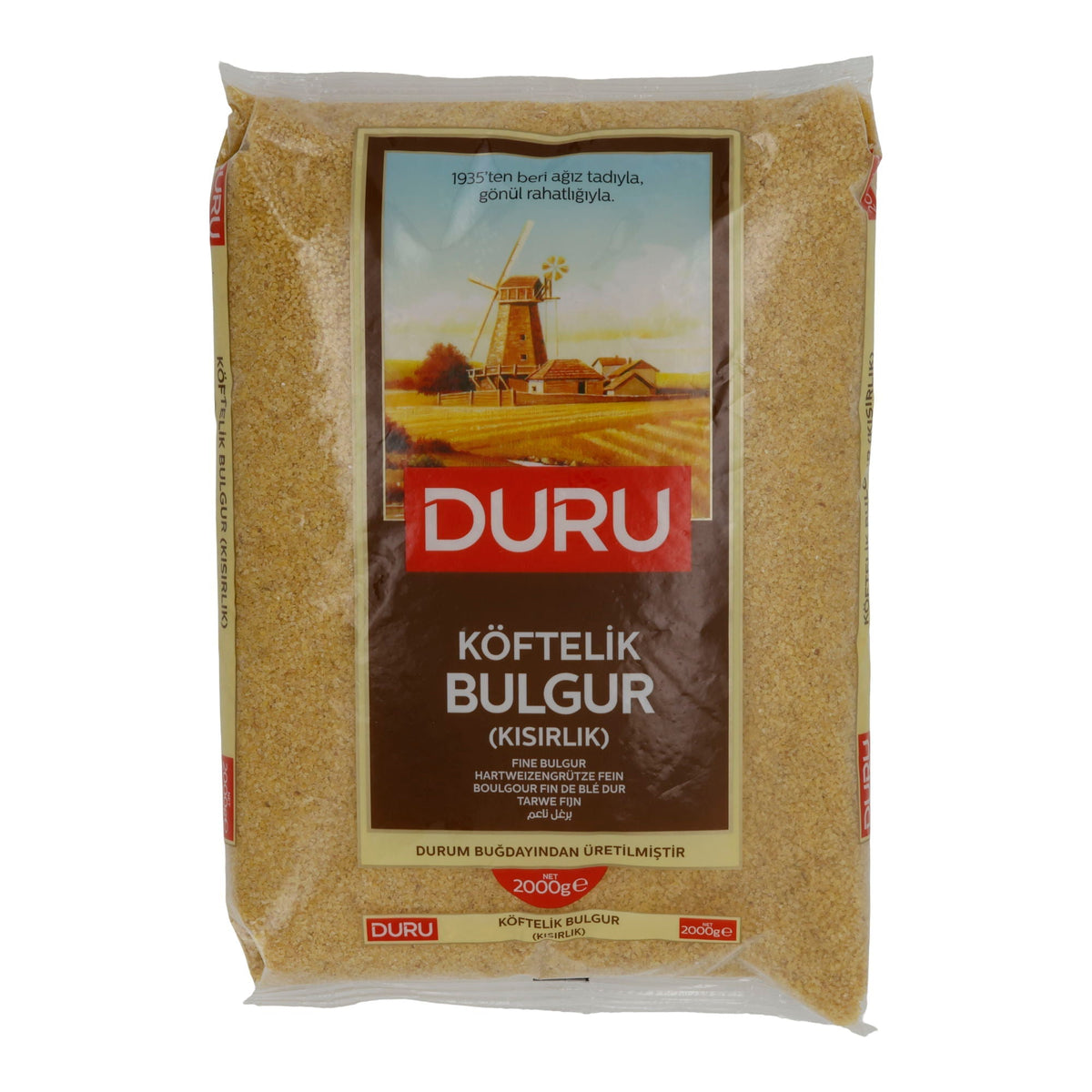 Feiner Bulgur Duru Köftelik Bulgur | Getreide | für Kısır | 2000 g