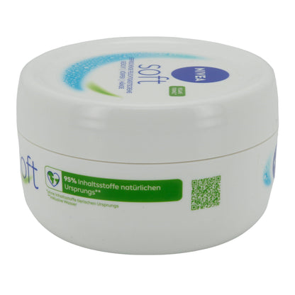 Feuchtigkeitscreme NIVEA Soft | Erfrischend | 200 ml Dose - Taste Your World