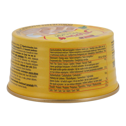 Visdelicatesse | Kabeljauwlever | In eigen sap & olie, IJsland | 190 g