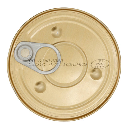 Visdelicatesse | Kabeljauwlever | In eigen sap & olie, IJsland | 190 g