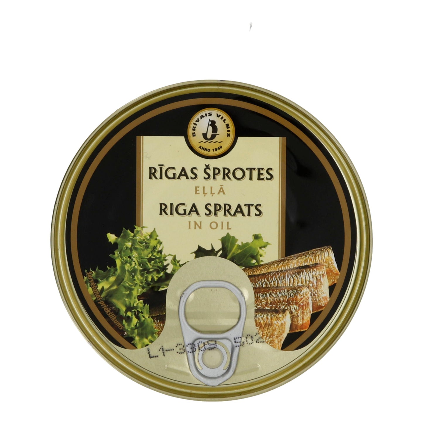 Fischkonserve | Riga Sprats in Öl | Geräucherte Sprotten | 240 g