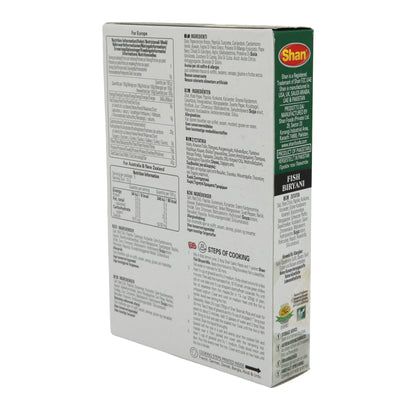 Fish Biryani Gewürzmischung Shan | Aromatische Mischung | Für würzigen Fischpilaf | 50 g