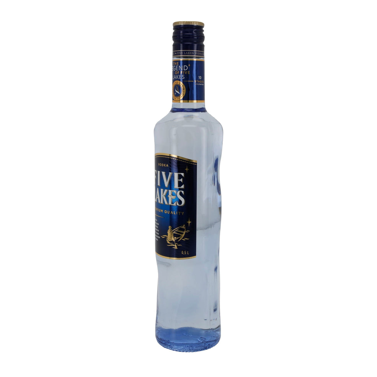 Five Lakes | Vodka Premium Quality | 40 % vol | 0,5 l Wodka