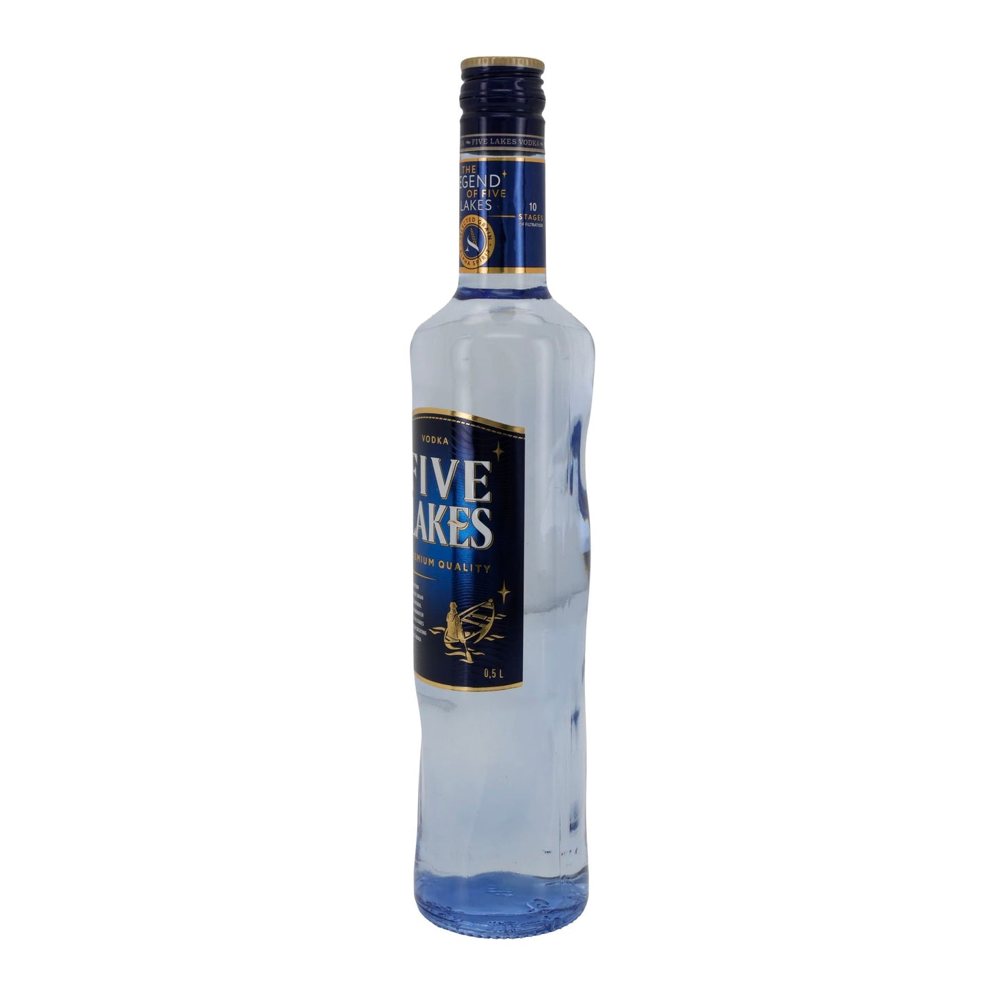 Five Lakes | Vodka Premium Quality | 40 % vol | 0,5 l - Taste Your World