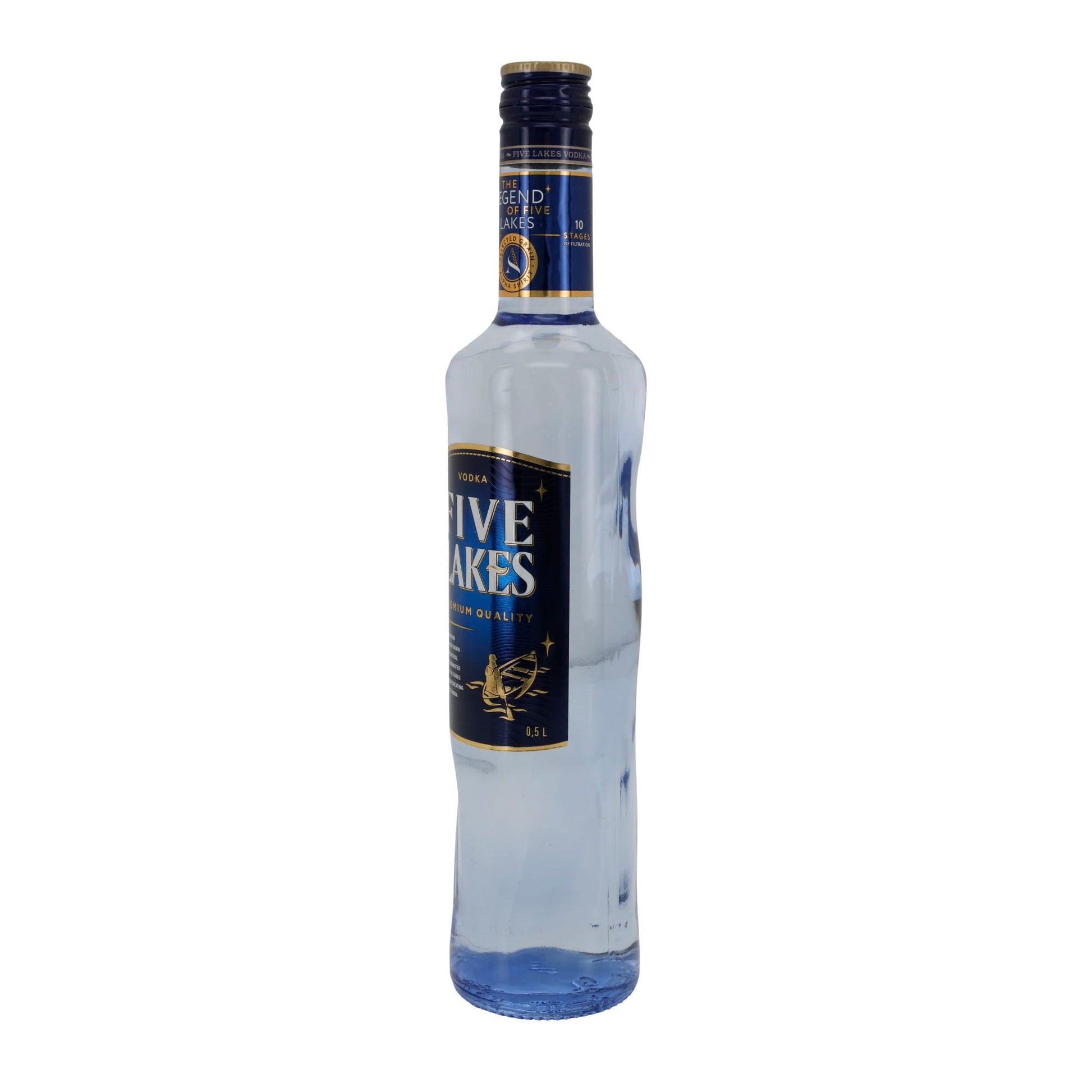 Five Lakes | Vodka Premium Quality | 40 % vol | 0,5 l - Taste Your World