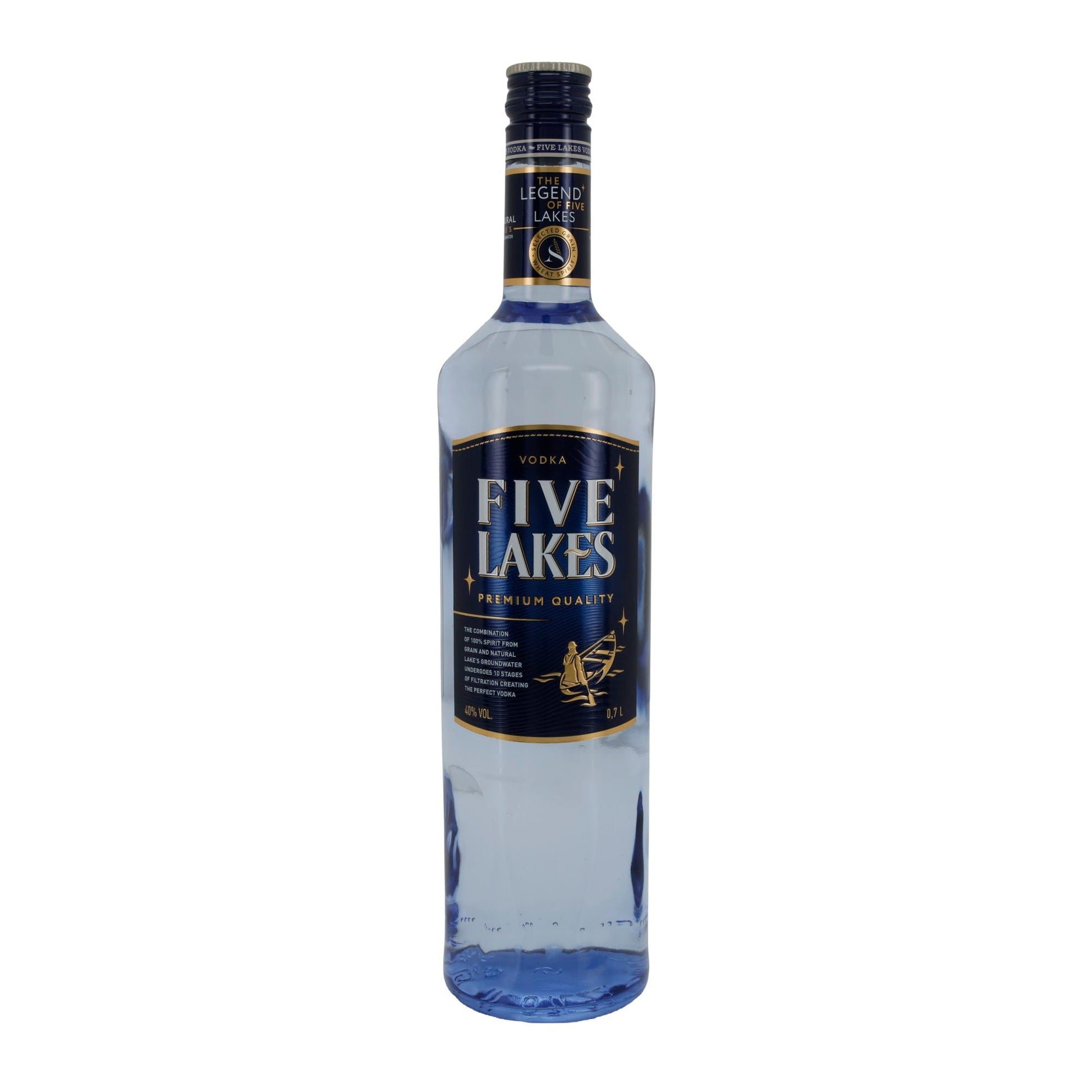Five Lakes | Vodka | Premium Quality | 40 % vol | 0,7 l - Taste Your World