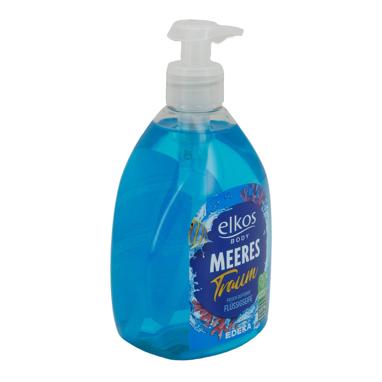 Flüssigseife elkos BODY | Meeres Traum | frisch duftend mit Meeresmineralien | 500 ml