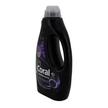 Flüssigwaschmittel Coral | Schwarz Farbschutz | Für 23 Wäschen dunkler Textilien | 15 l - Taste Your World